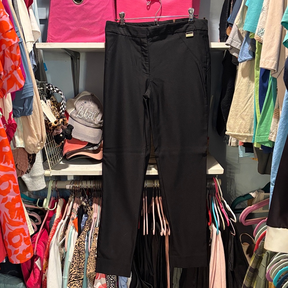 Calvin Klein Classic Black Straight Leg Pants